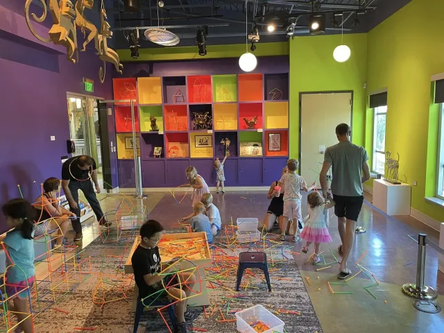 Exploring the Artful Play Exhibit