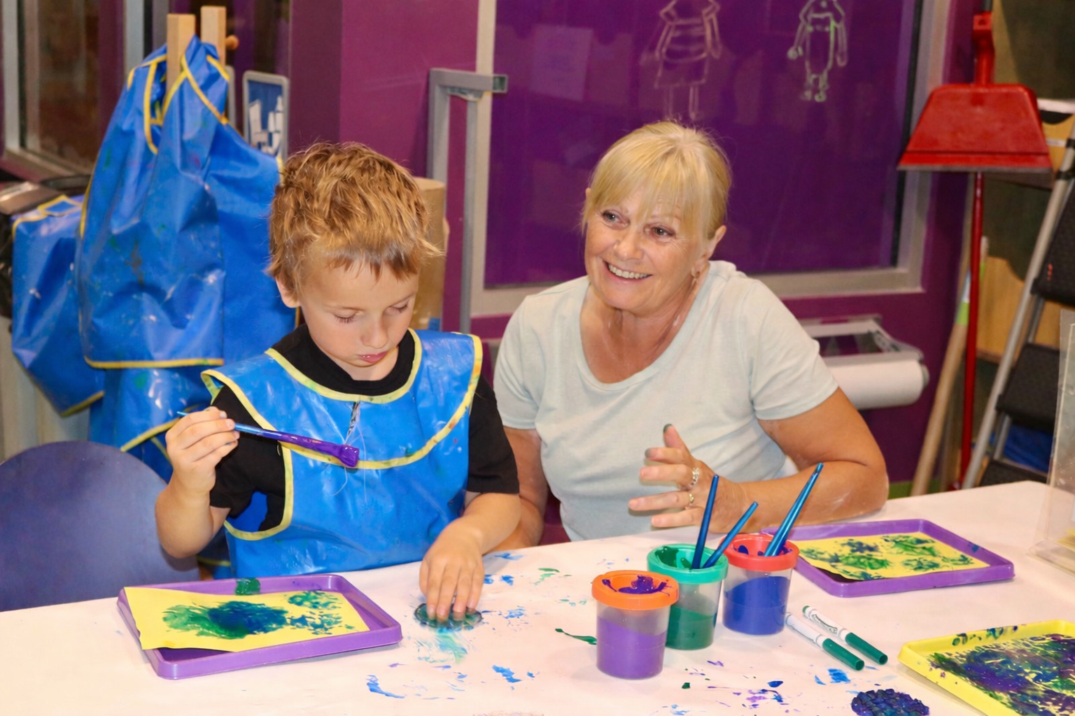 Art Studio Exhibit: Making Tacos