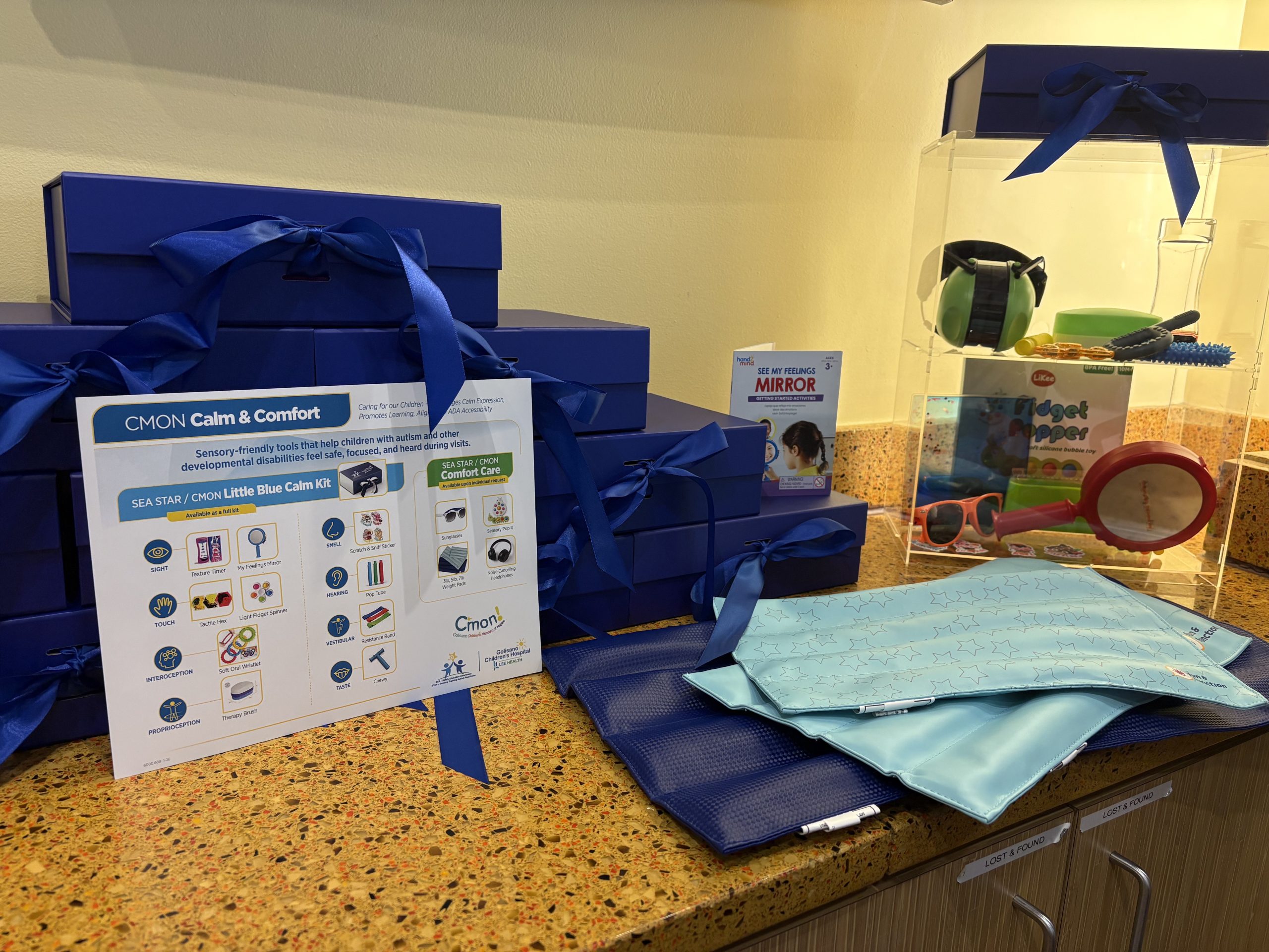 Girl and her service dog