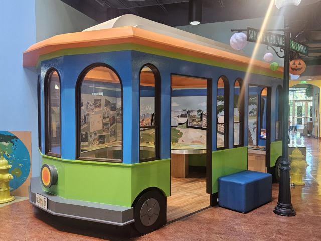 CMON Trolley Exhibit